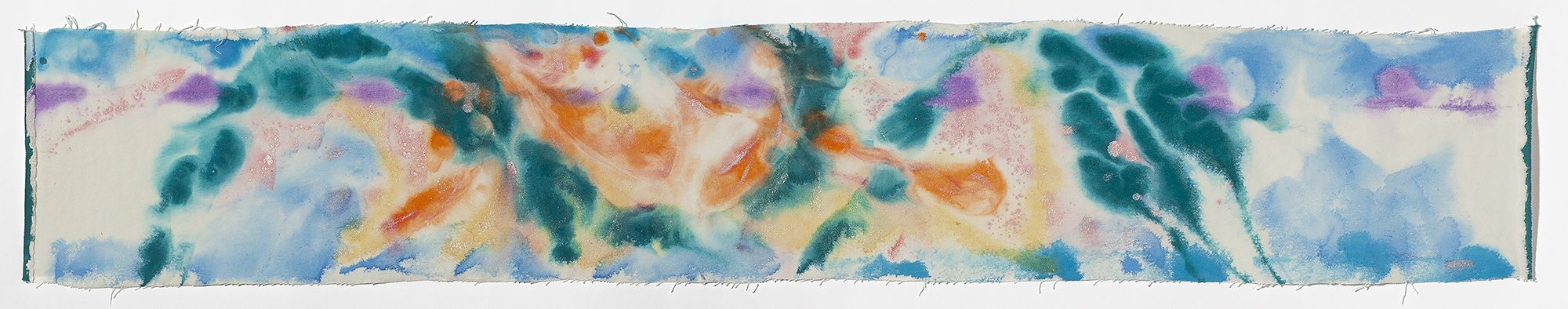 Scroll, koi pond